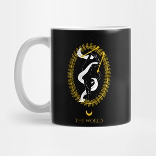 The World - Tarot Cats Mug